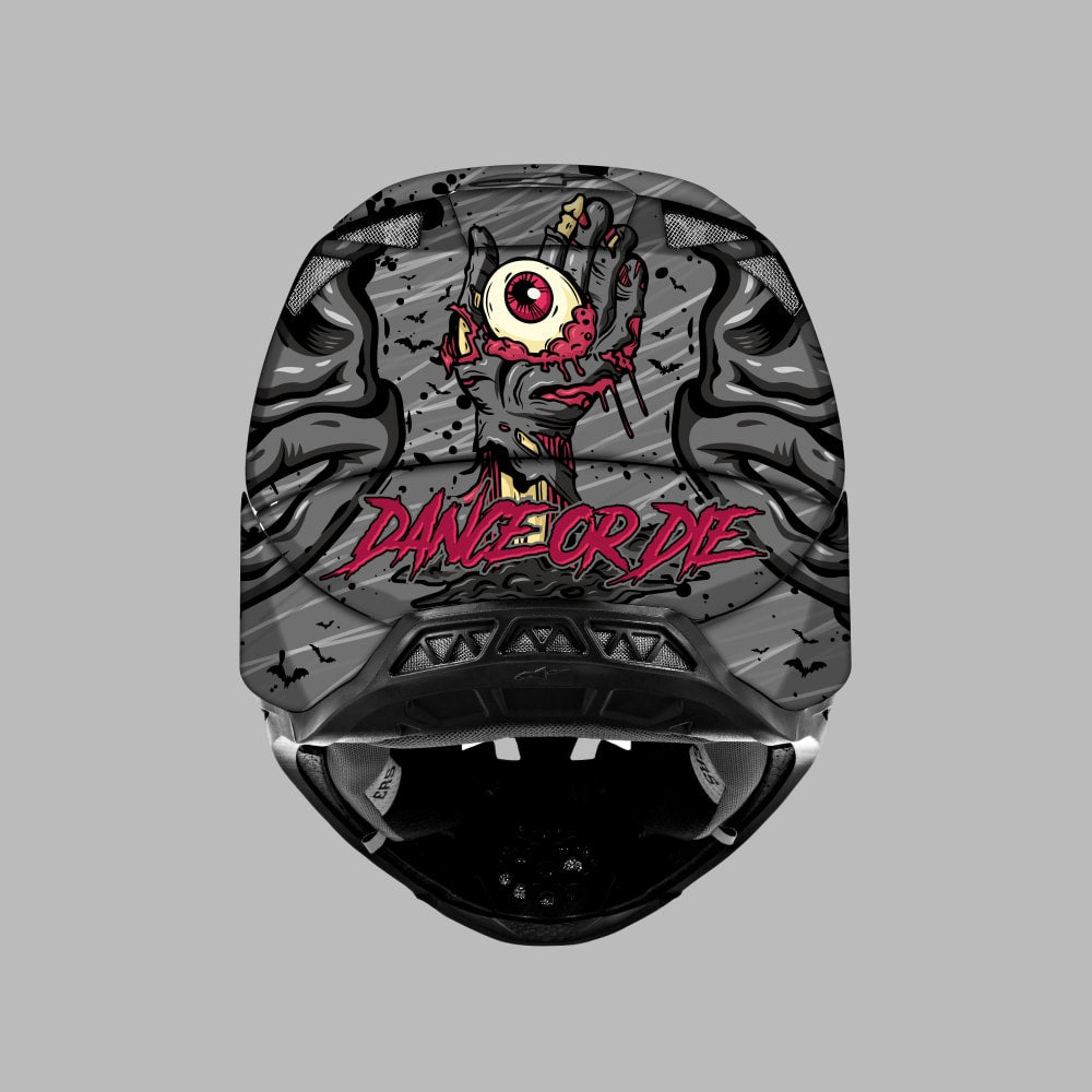 Kit déco CASQUE EYEZ GREY casque