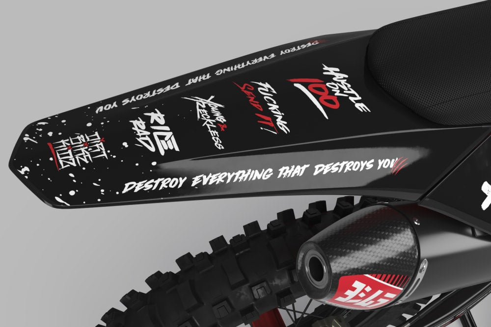 Kit déco "Curve: Gorilla" FANTIC 50 XM / XE fantic50cc