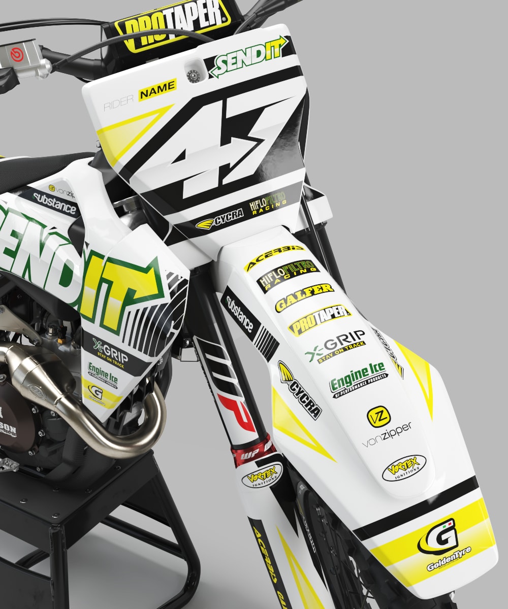 Kit déco "Curve: Tiger" KTM 450 SMR/Rally ktmcross
