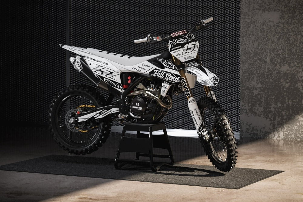 Kit déco "Curve: Zebra" YAMAHA PIWI yamahacross