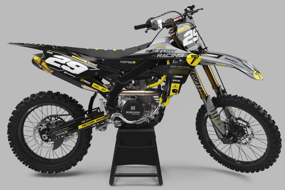 Kit déco "Factory: Ether" DERBI Xtreme Xrace 2005-2010 universal