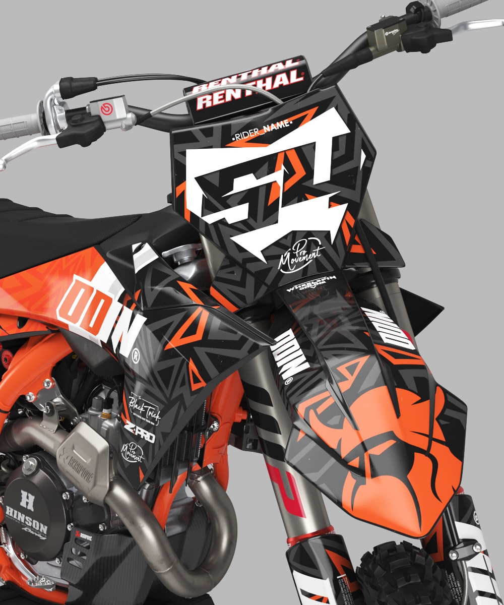 Kit déco "Factory: Odin" KTM SX 65 ktmcross