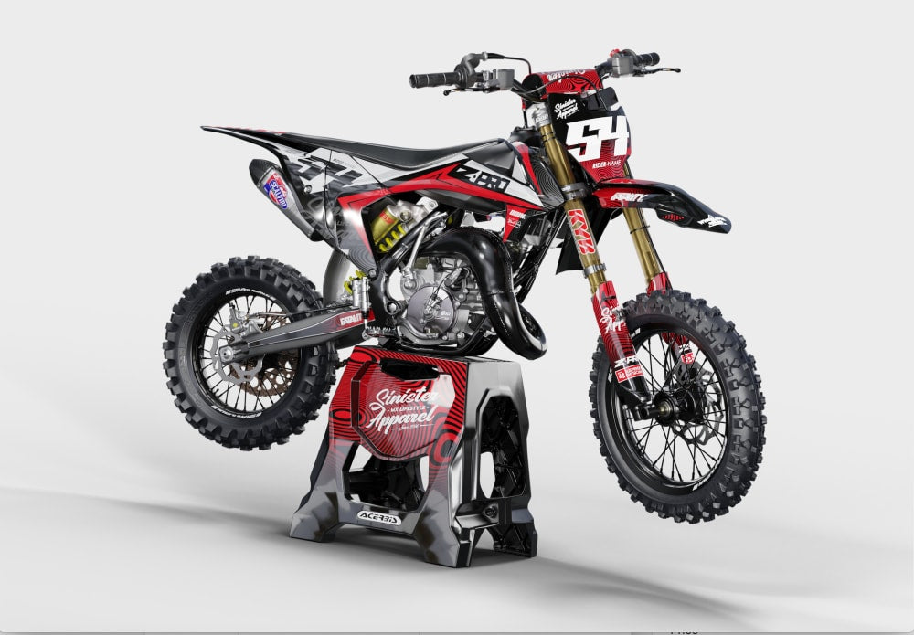 Kit déco "Factory: Reddy" KTM 450 SMR/Rally ktmcross