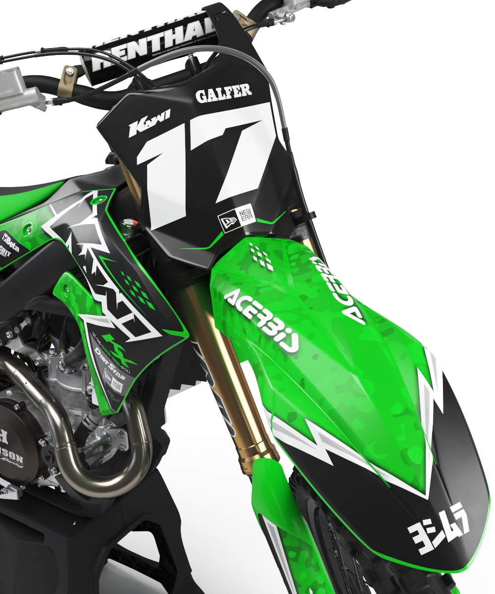 Kit déco KAWASAKI KX/KXF/KLX CAMO kawasakicrossuniversal