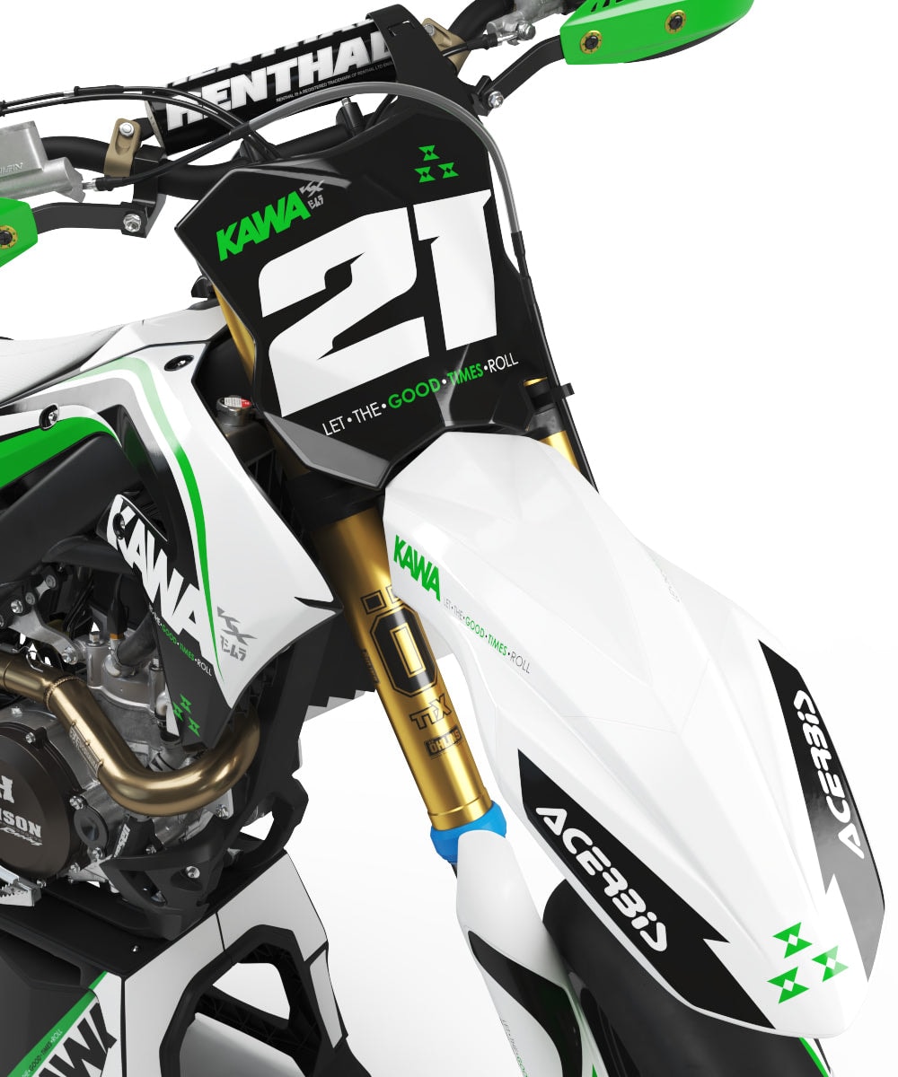 Kit déco KAWASAKI KX/KXF/KLX WINTER kawasakicrossuniversal