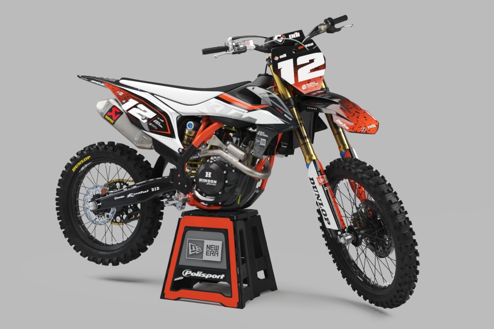 Kit déco KTM EXC SX BRIGADE ktmcrossuniversal