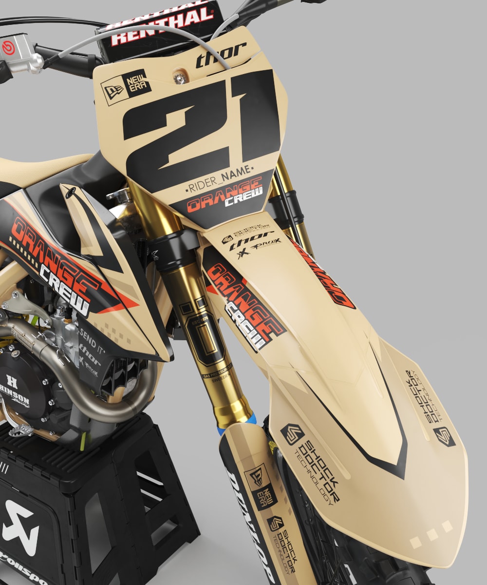Kit déco KTM EXC SX "Exode: Sand" ktmcrossuniversal
