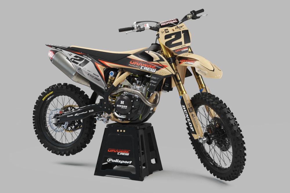 Kit déco KTM EXC SX "Exode: Sand" ktmcrossuniversal