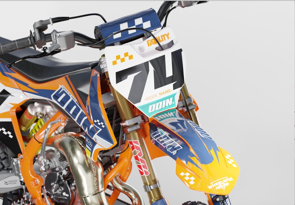 Kit déco KTM EXC SX GODS ktmcrossuniversal