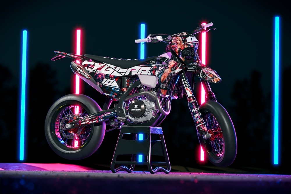 Kit déco "Player: Cyborg" KTM SX 65 ktmcross