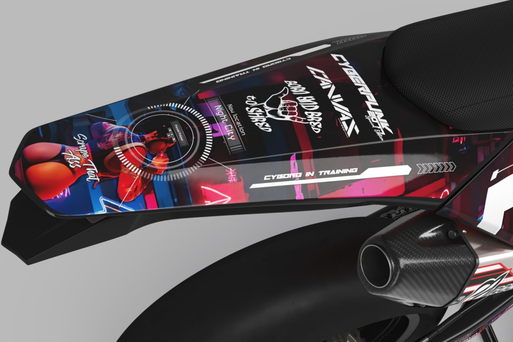 Kit déco "Player: Cyborg" KTM SX 65 ktmcross