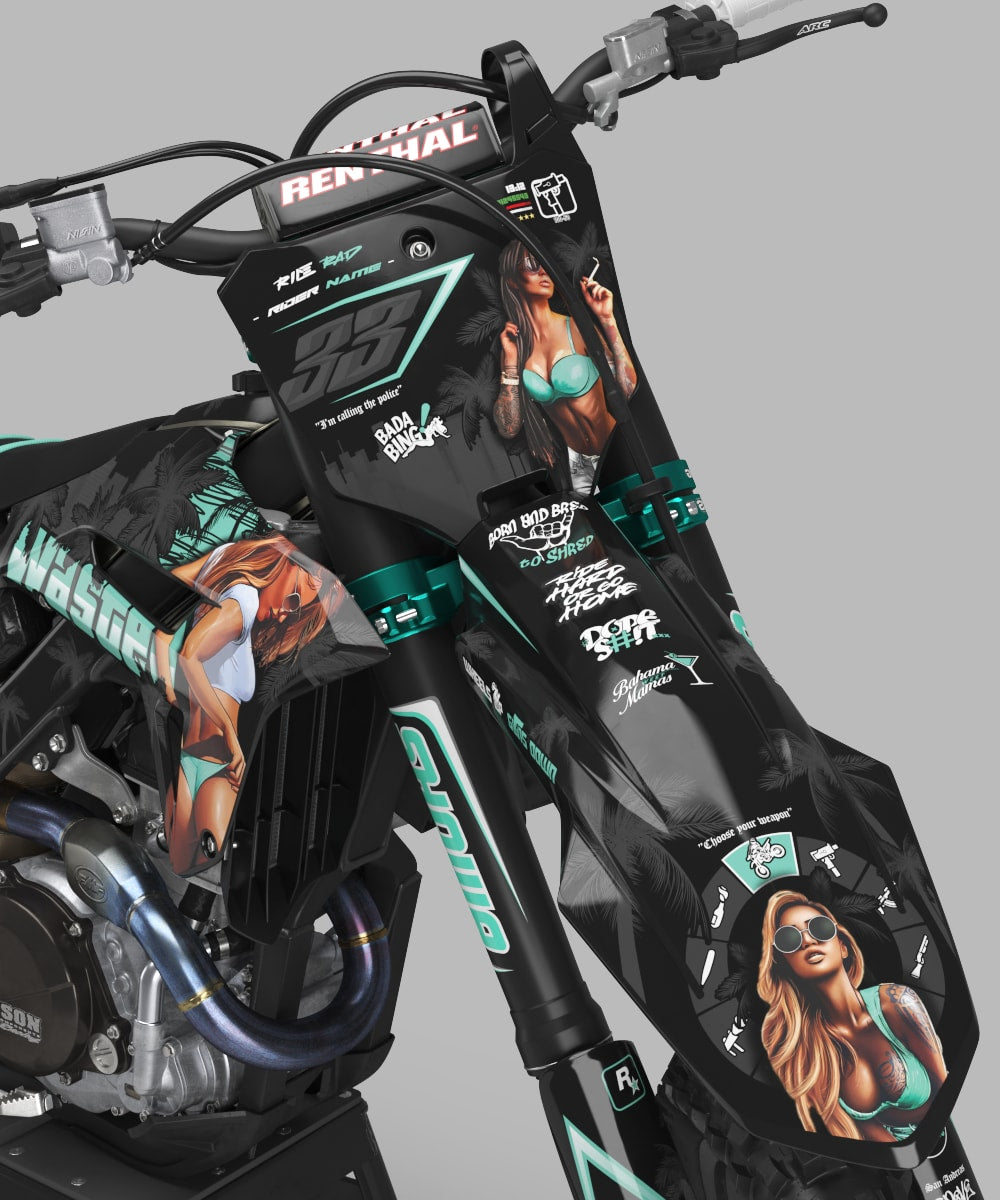 Kit déco "Player: Los Santos" KTM FREERIDE 250/350 ktmcross