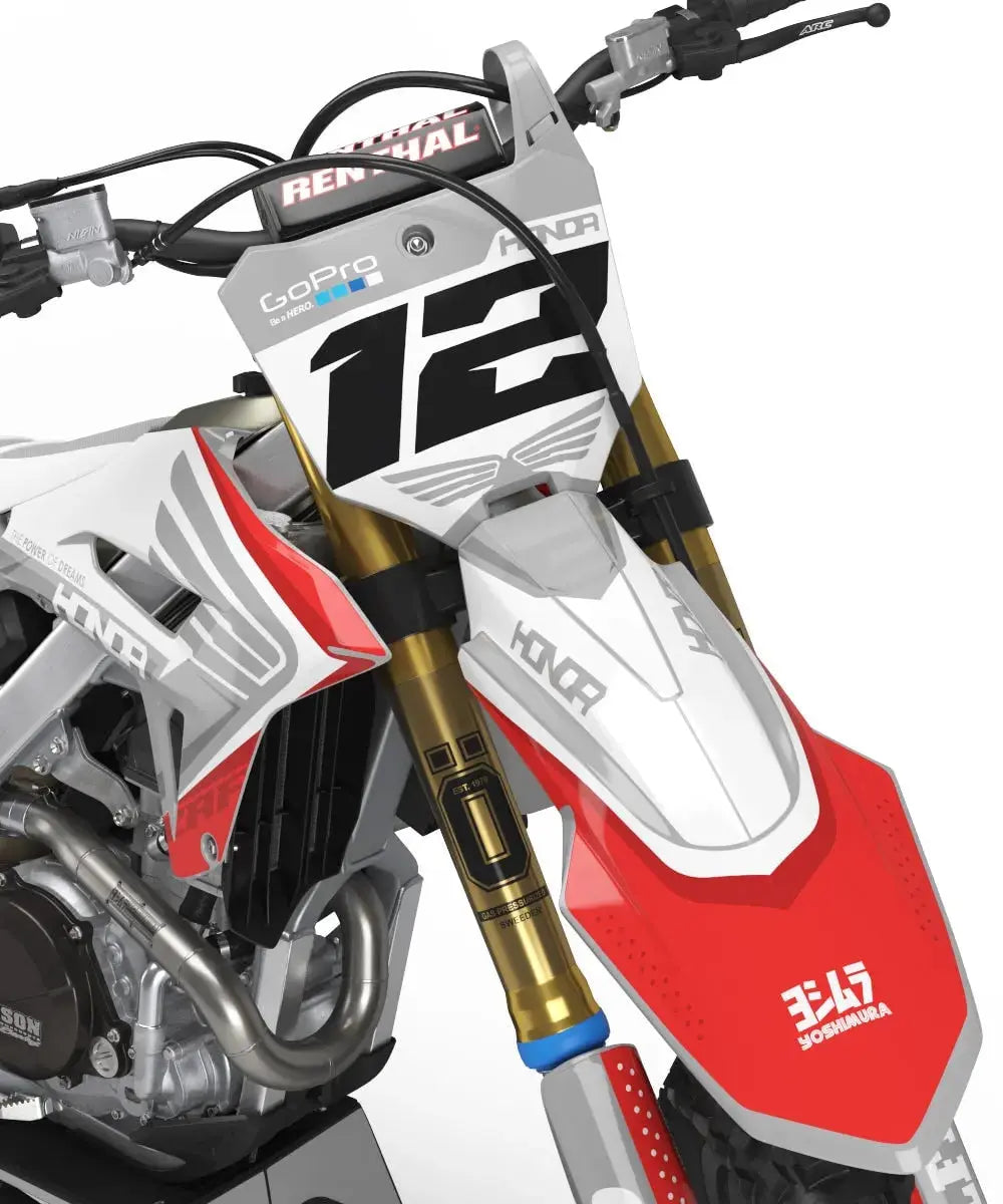 Kit déco HONDA CR/CRF "Factory: Olympe" hondacrossuniversal