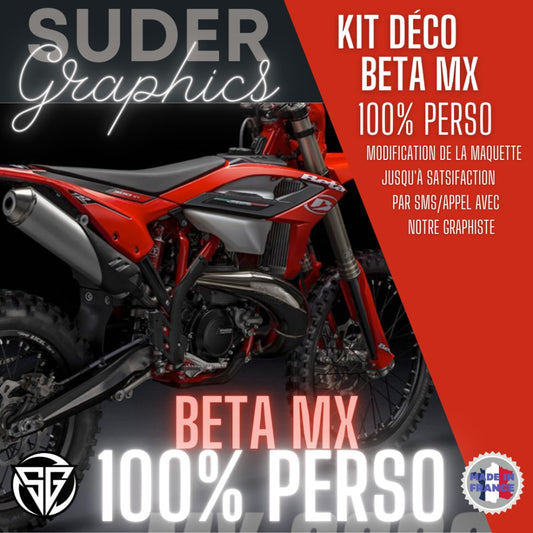 Kit déco 100% personnalisé BETA Enduro / MX betacross