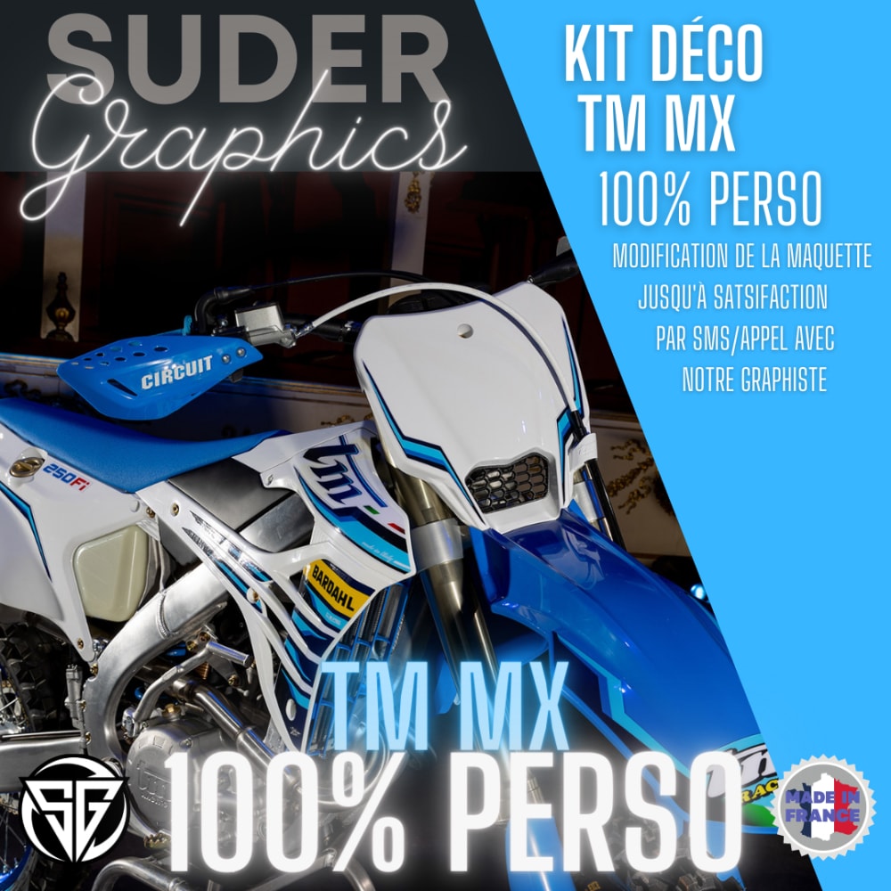 Kit déco 100% personnalisé TM MX / Enduro tmcross