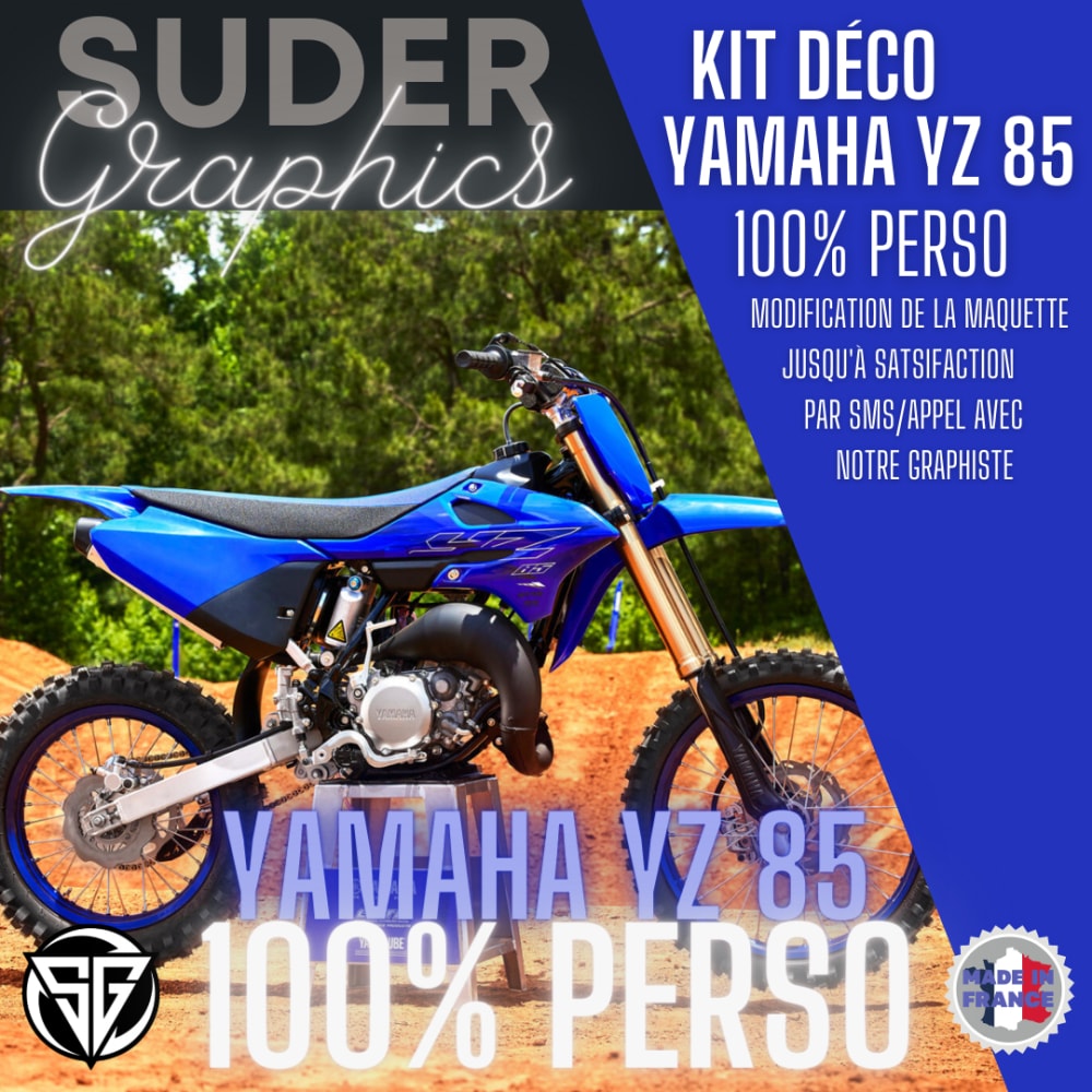 Kit déco 100% personnalisé YAMAHA 85 YZ yamahacross