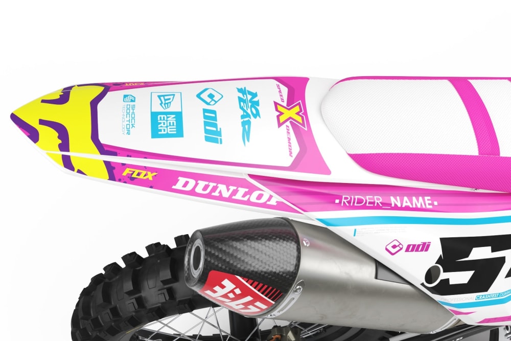 Kit déco "Color: Pinky" KTM 690 SMC/SMC-R 2008-2023 ktmroute