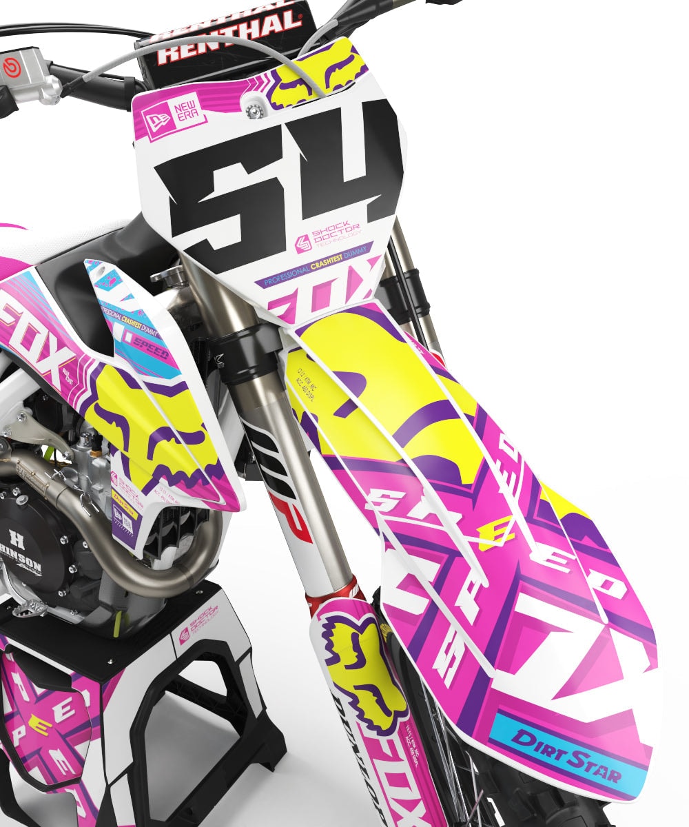 Kit déco "Color: Pinky" KTM 690 SMC/SMC-R 2008-2023 ktmroute