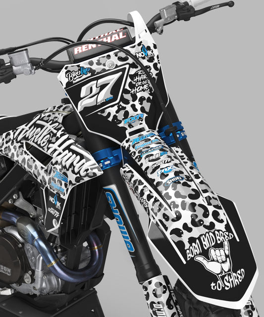 Kit déco "Curve: Dalmatian" Derbi DRD Pro derbi50cc