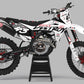 Kit déco "Curve: Gorilla" Derbi Victoria Bull/Tun'r/STR8/TNT derbi50cc