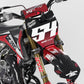 Kit déco "Factory: Reddy" YAMAHA TTR 50/90/110/125/230/250 yamahacross