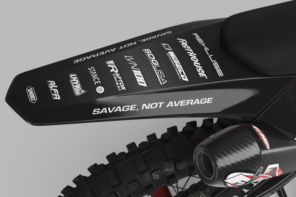 Kit déco "Giant: Savage" DERBI Xtreme/Racing universal