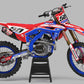 Kit déco HONDA CR/CRF "Color: Redbluddy" hondacrossuniversal