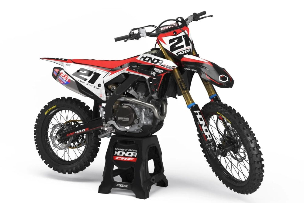 Kit déco HONDA CR/CRF "Factory: Aglaé" hondacrossuniversal