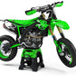 Kit déco KAWASAKI KX/KXF/KLX GRENNEST kawasakicrossuniversal