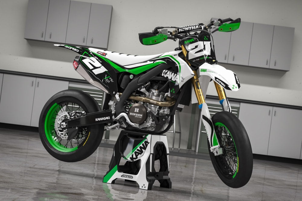 Kit déco KAWASAKI KX/KXF/KLX WINTER kawasakicrossuniversal