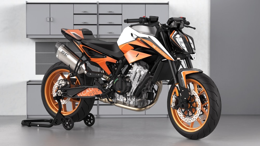 Kit déco KTM DUKE "Factory: R2R" ktmroute