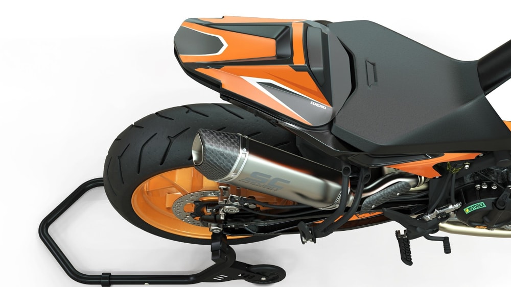 Kit déco KTM DUKE "Factory: R2R" ktmroute