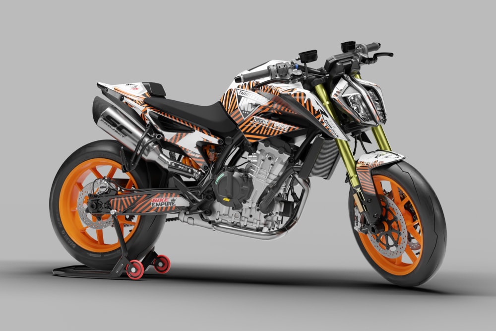 Kit déco KTM DUKE "Rude: Line" ktmroute