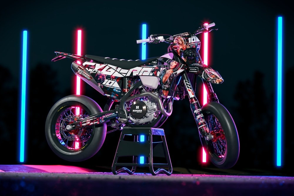 Kit déco "Player: Cyborg" KTM SX 50 ktmcross