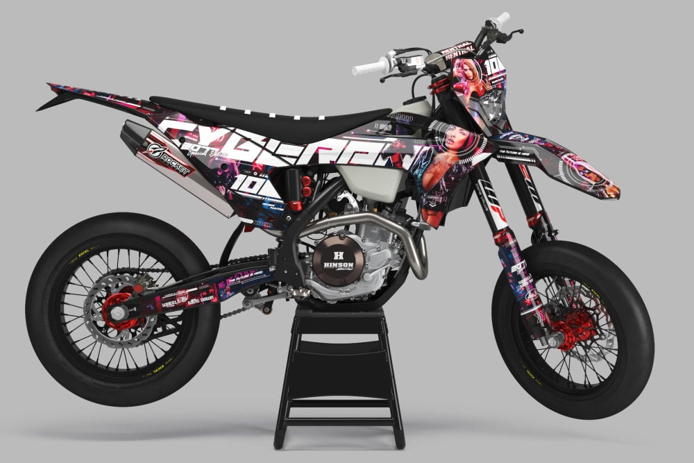 Kit déco "Player: Cyborg" KTM SX 50 ktmcross