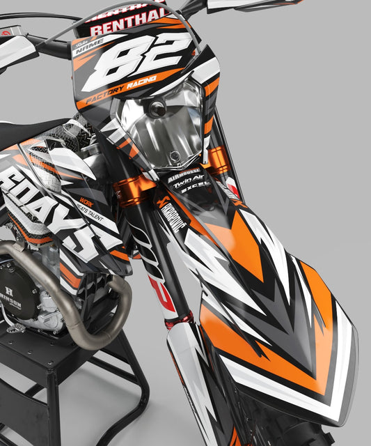 Kit déco "Rude: Madrid" KTM SX 50 ktmcross