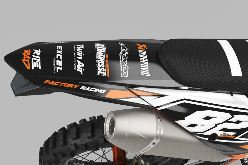 Kit déco "Rude: Madrid" KTM SX 65 ktmcross