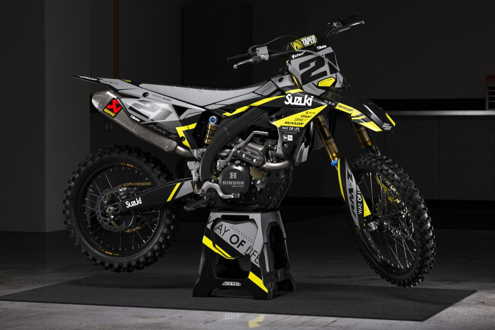 Kit déco SUZUKI SUZUKI RM/RMZ/RMX/DRZ NARDO suzukicrossuniversal